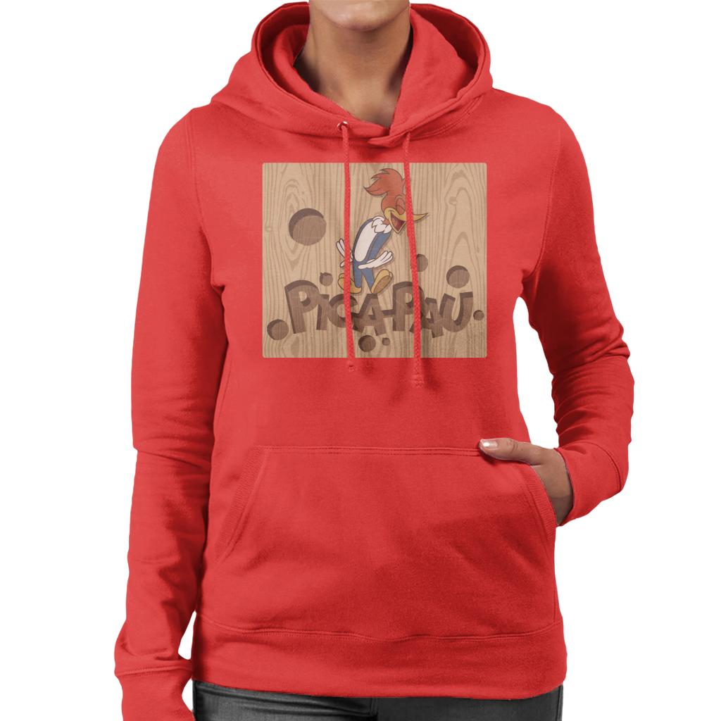 Woody Woodpecker Pica Pau Women's Hooded Sweatshirt-ALL + EVERY