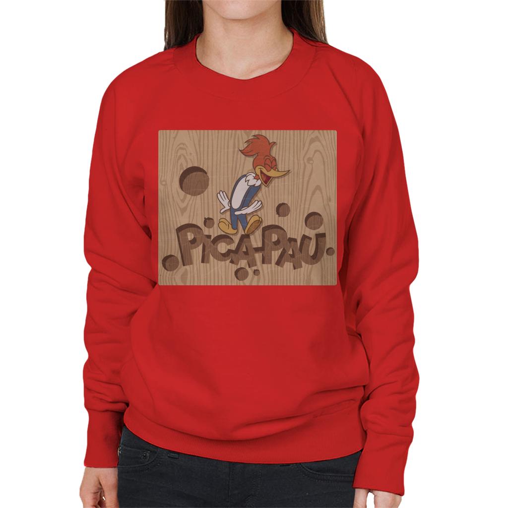 Woody Woodpecker Pica Pau Women's Sweatshirt-ALL + EVERY