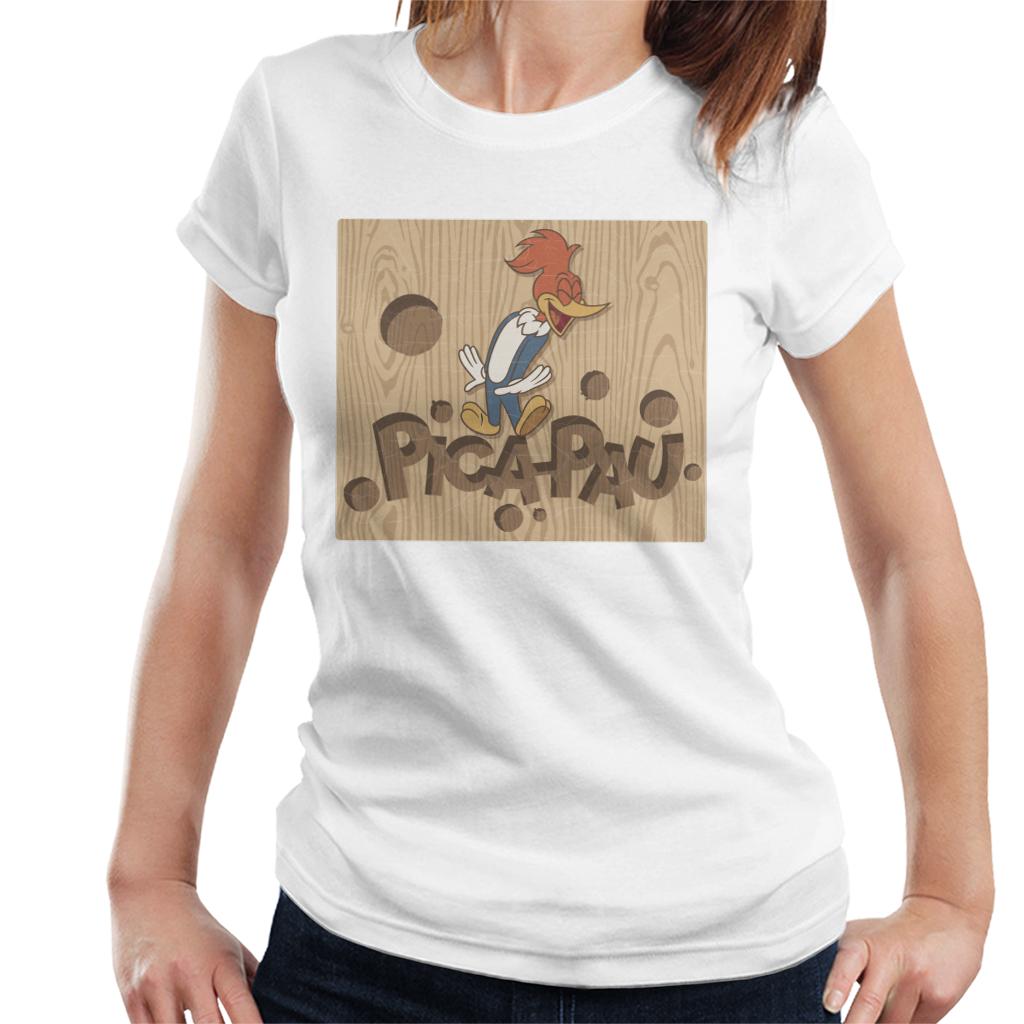 Woody Woodpecker Pica Pau Women's T-Shirt-ALL + EVERY