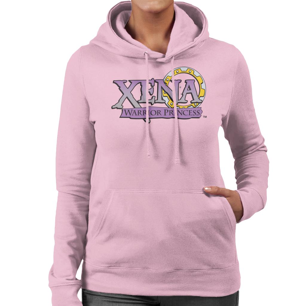 Xena Warrior Princess Logo Women's Hooded Sweatshirt-ALL + EVERY