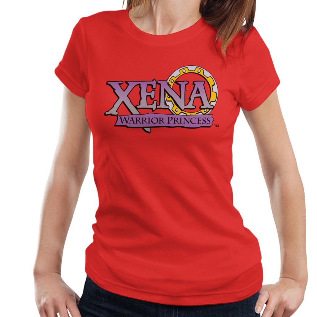 Xena Warrior Princess Logo Women's T-Shirt-ALL + EVERY