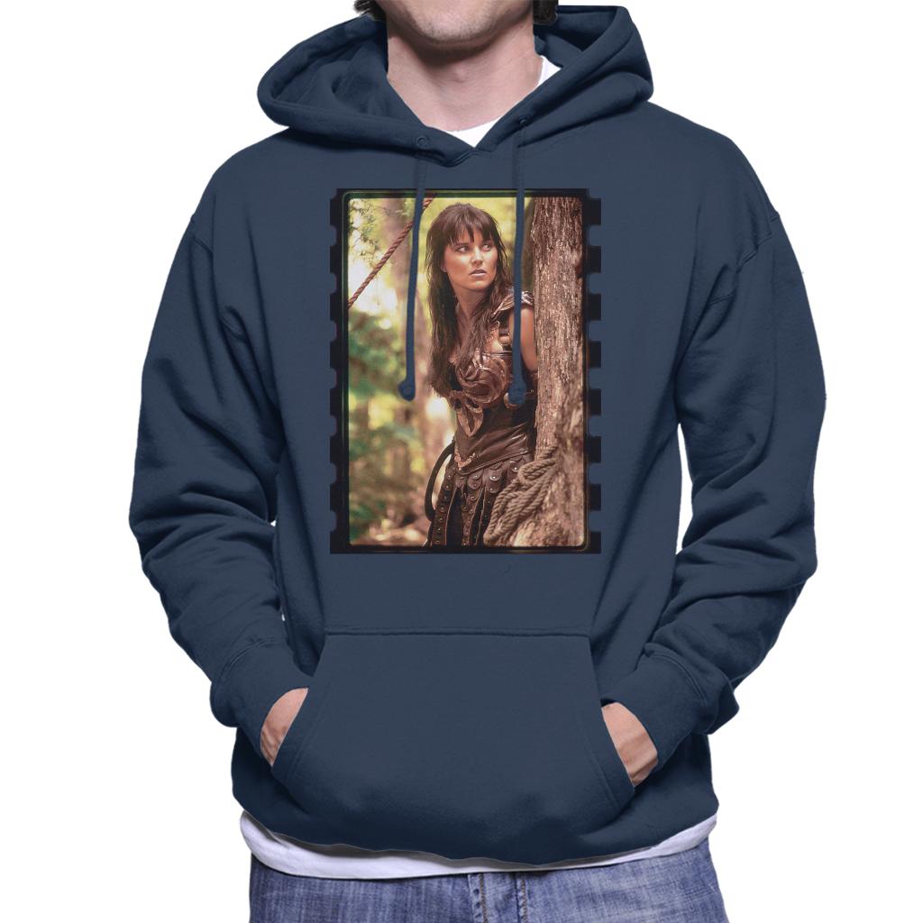 Xena Warrior Princess In The Jungle Men's Hooded Sweatshirt-ALL + EVERY