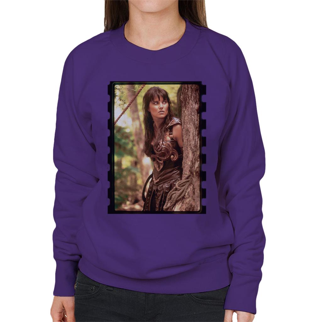 Xena Warrior Princess In The Jungle Women's Sweatshirt-ALL + EVERY