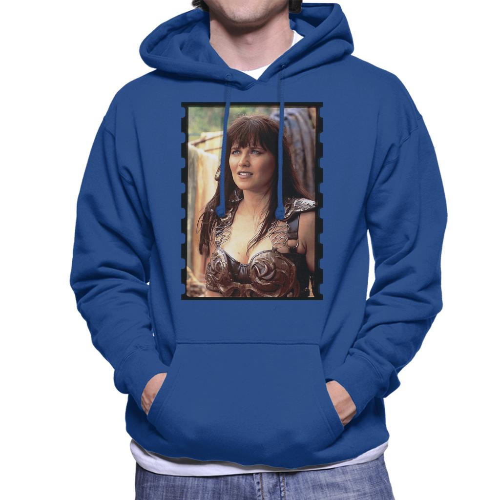 Xena Warrior Princess On A Quest Men's Hooded Sweatshirt-ALL + EVERY