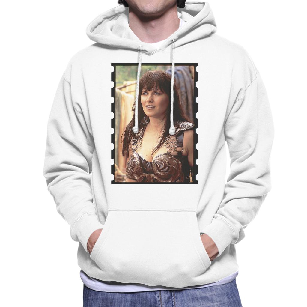 Xena Warrior Princess On A Quest Men's Hooded Sweatshirt-ALL + EVERY