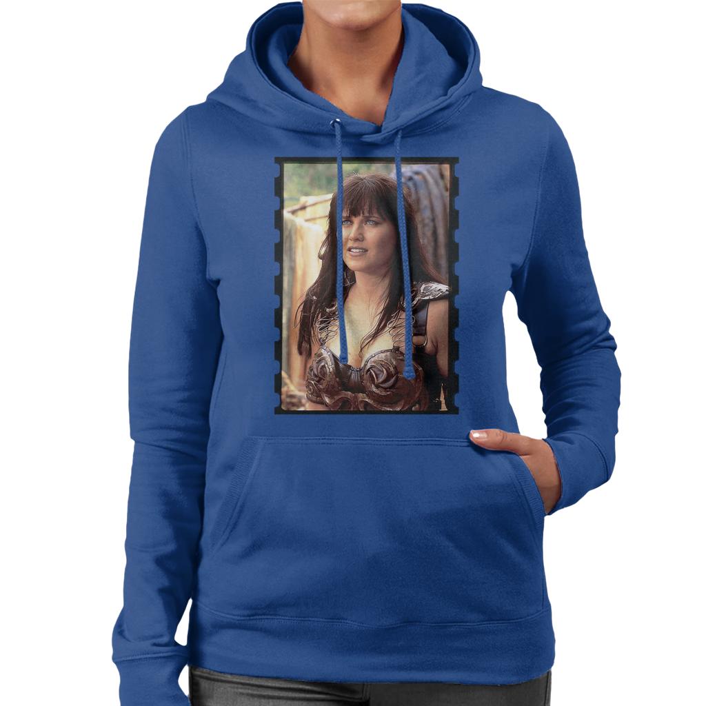 Xena Warrior Princess On A Quest Women's Hooded Sweatshirt-ALL + EVERY