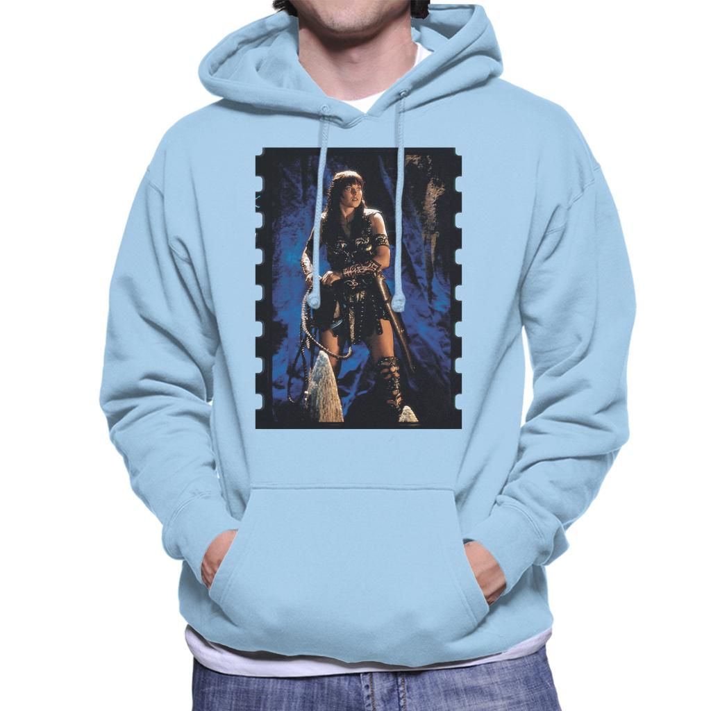 Xena Warrior Princess The Cave Men's Hooded Sweatshirt-ALL + EVERY