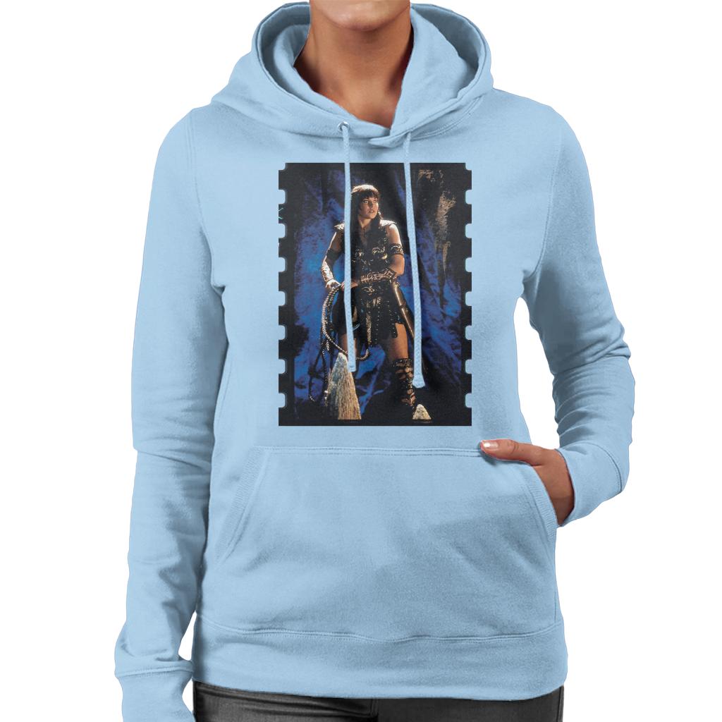 Xena Warrior Princess The Cave Women's Hooded Sweatshirt-ALL + EVERY