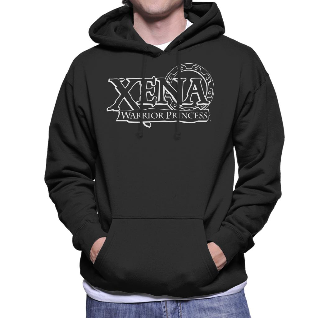 Xena Warrior Princess Vintage Logo Men's Hooded Sweatshirt-ALL + EVERY