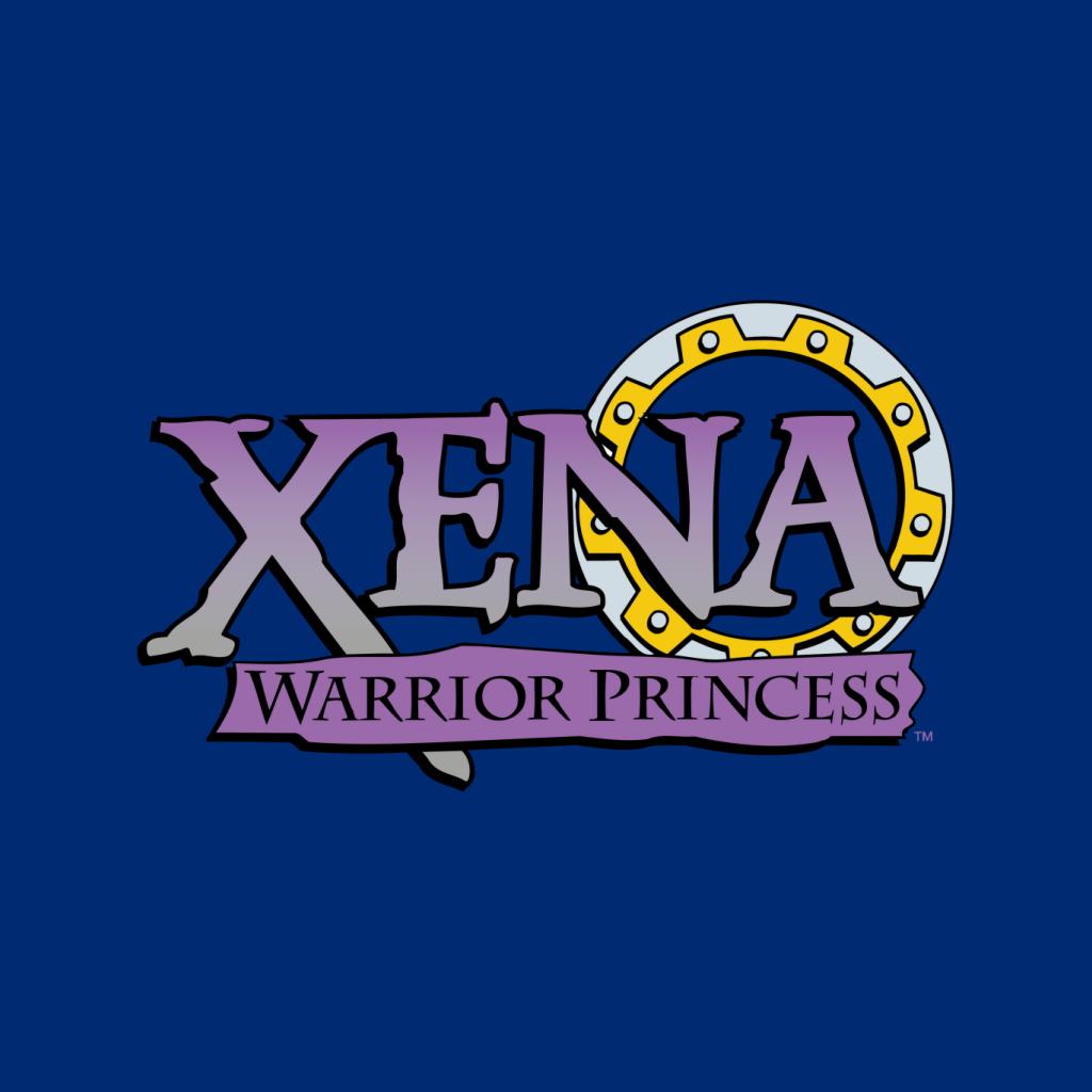 Xena Warrior Princess Purple Gradient Logo Men's T-Shirt-ALL + EVERY