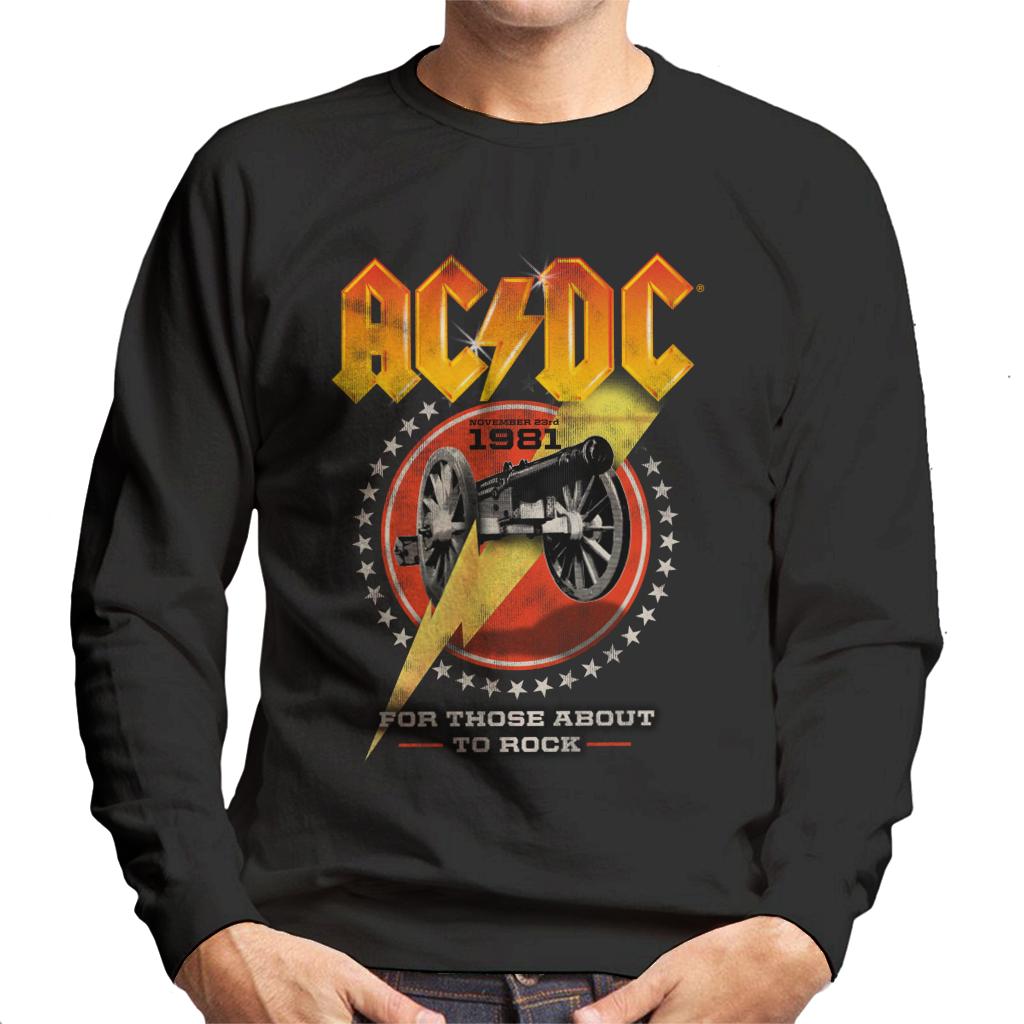 AC/DC For Those About To Rock 1981 Men's Sweatshirt