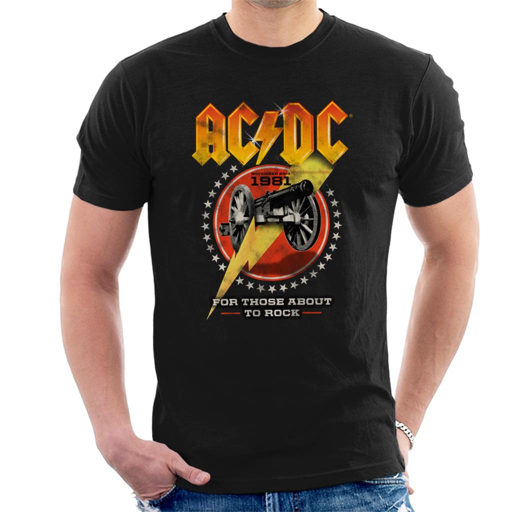 AC/DC For Those About To Rock 1981 Men's T-Shirt
