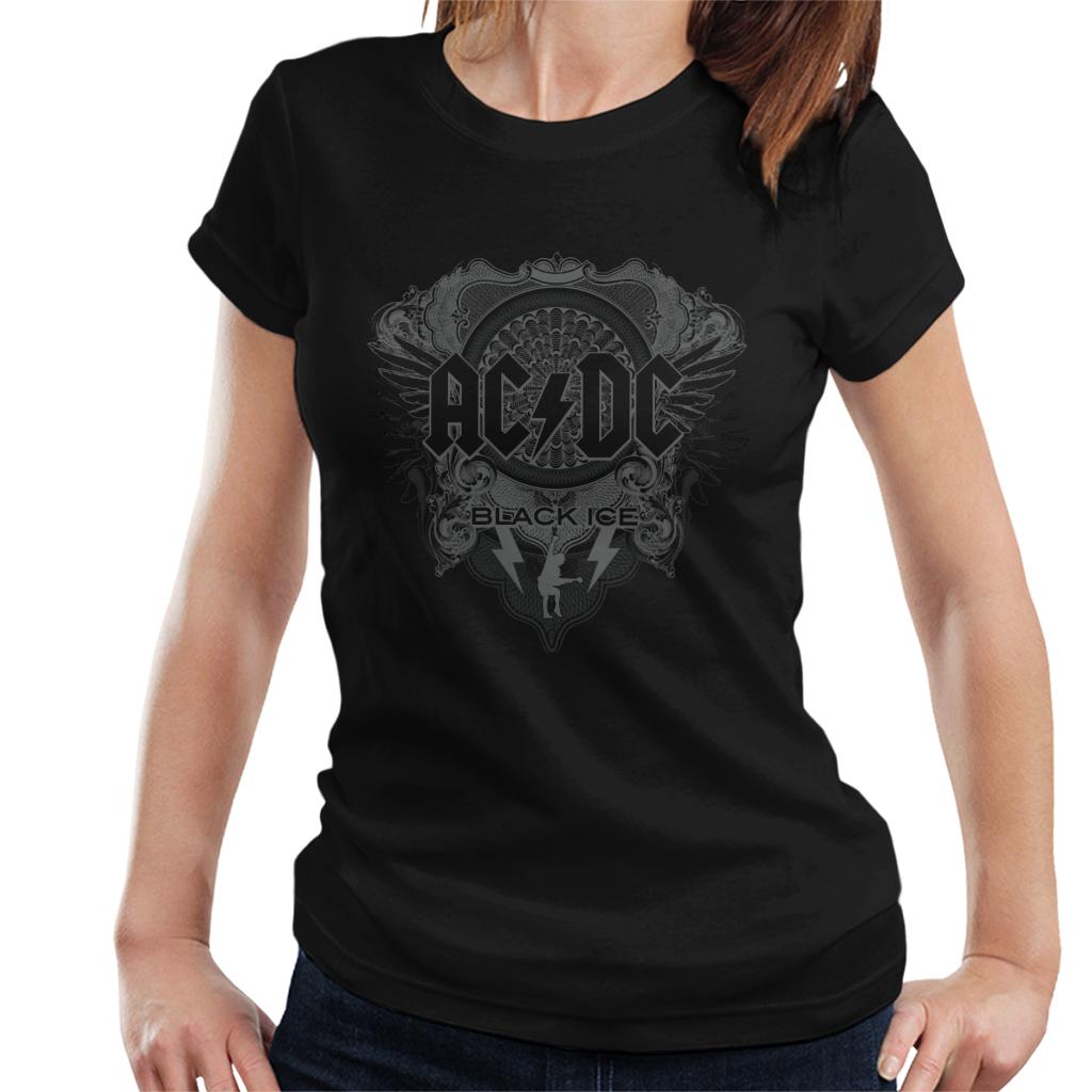 AC/DC Black Ice Logo Women's T-Shirt