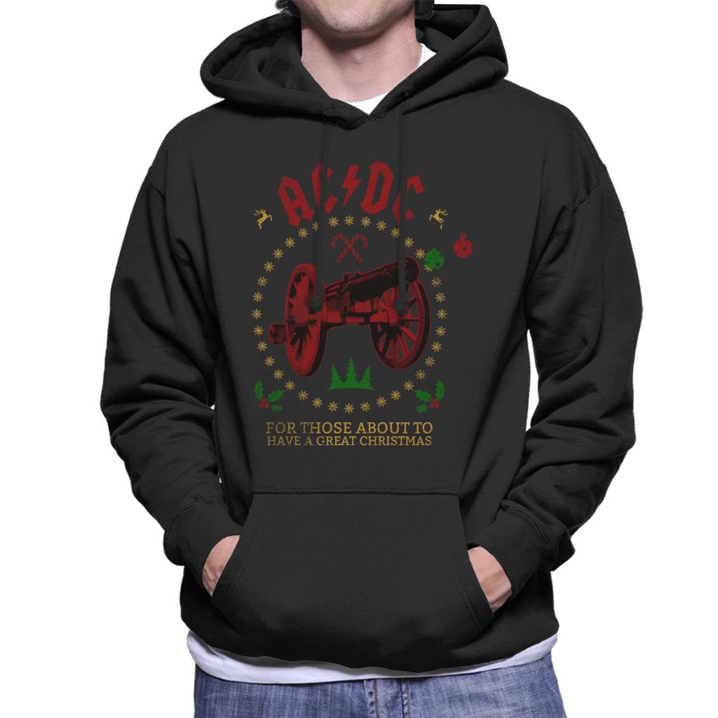 AC/DC Have A Great Christmas Men's Hooded Sweatshirt