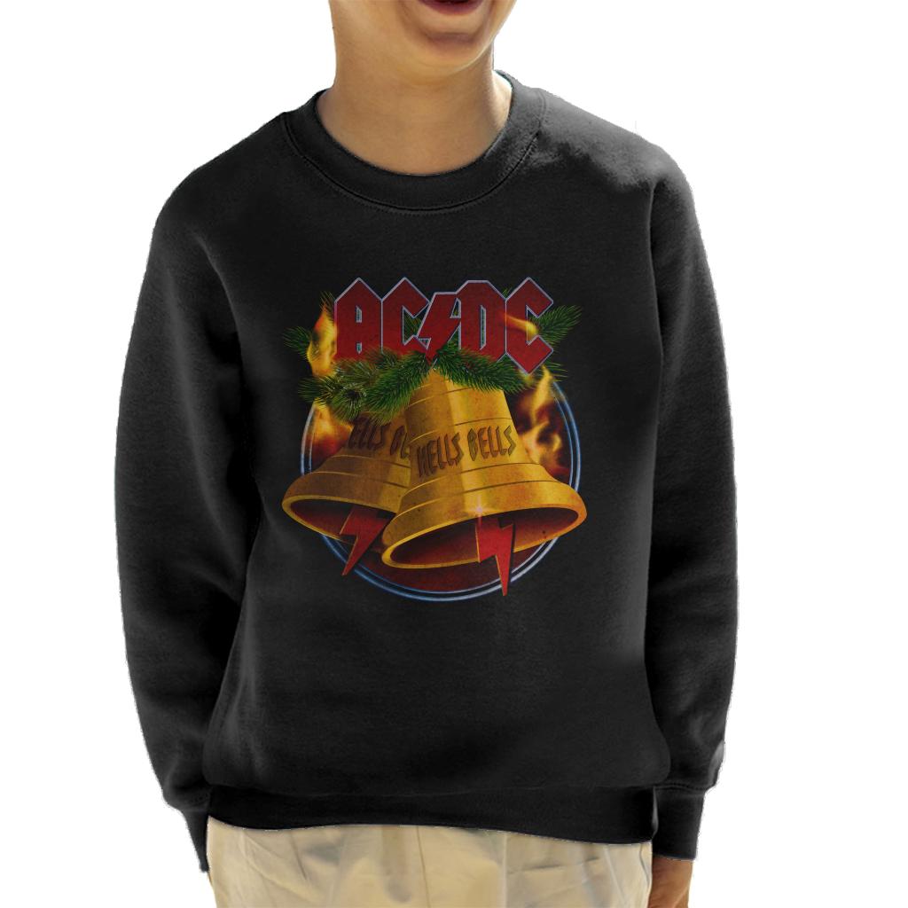 AC/DC Christmas Hells Bells Kid's Sweatshirt