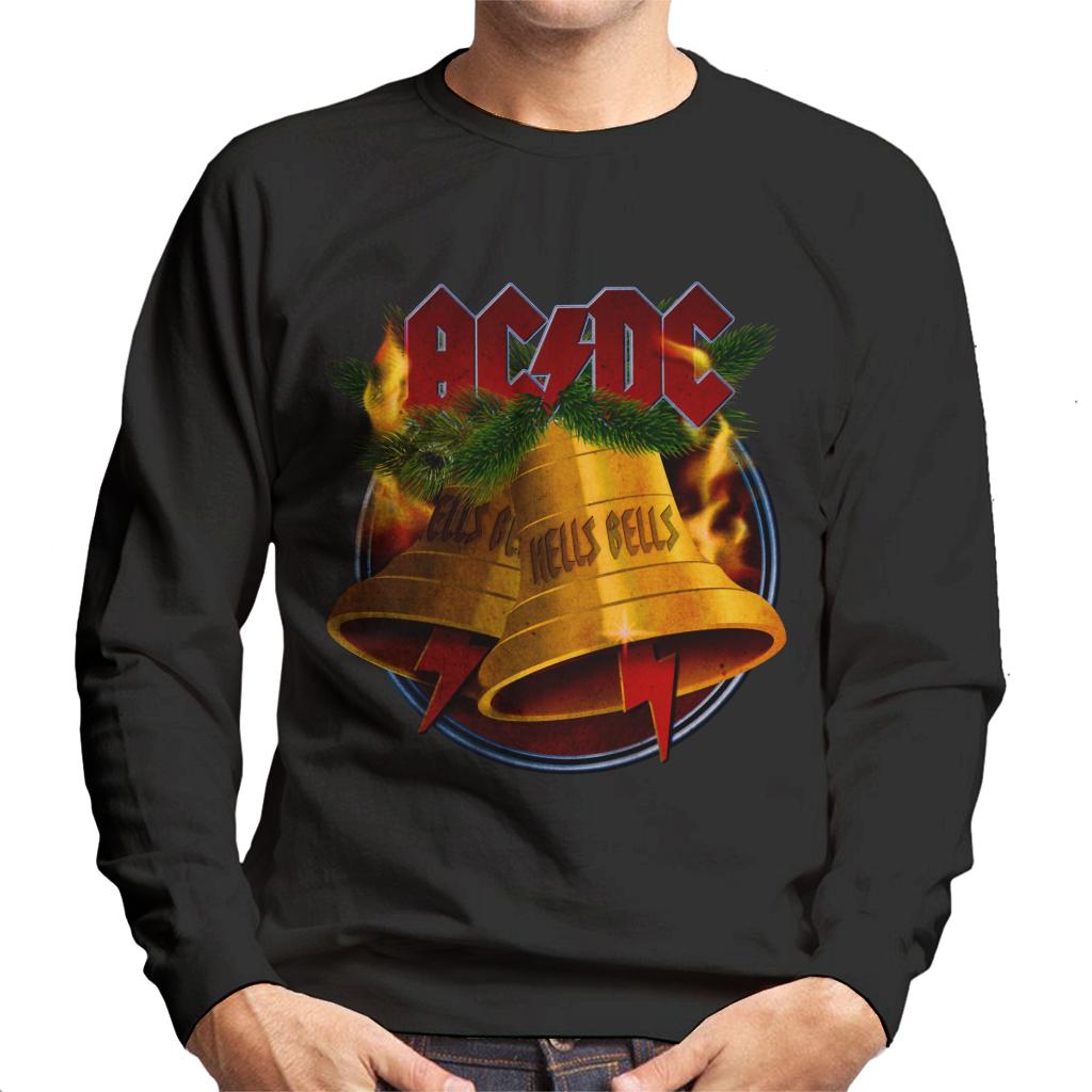 AC/DC Christmas Hells Bells Men's Sweatshirt