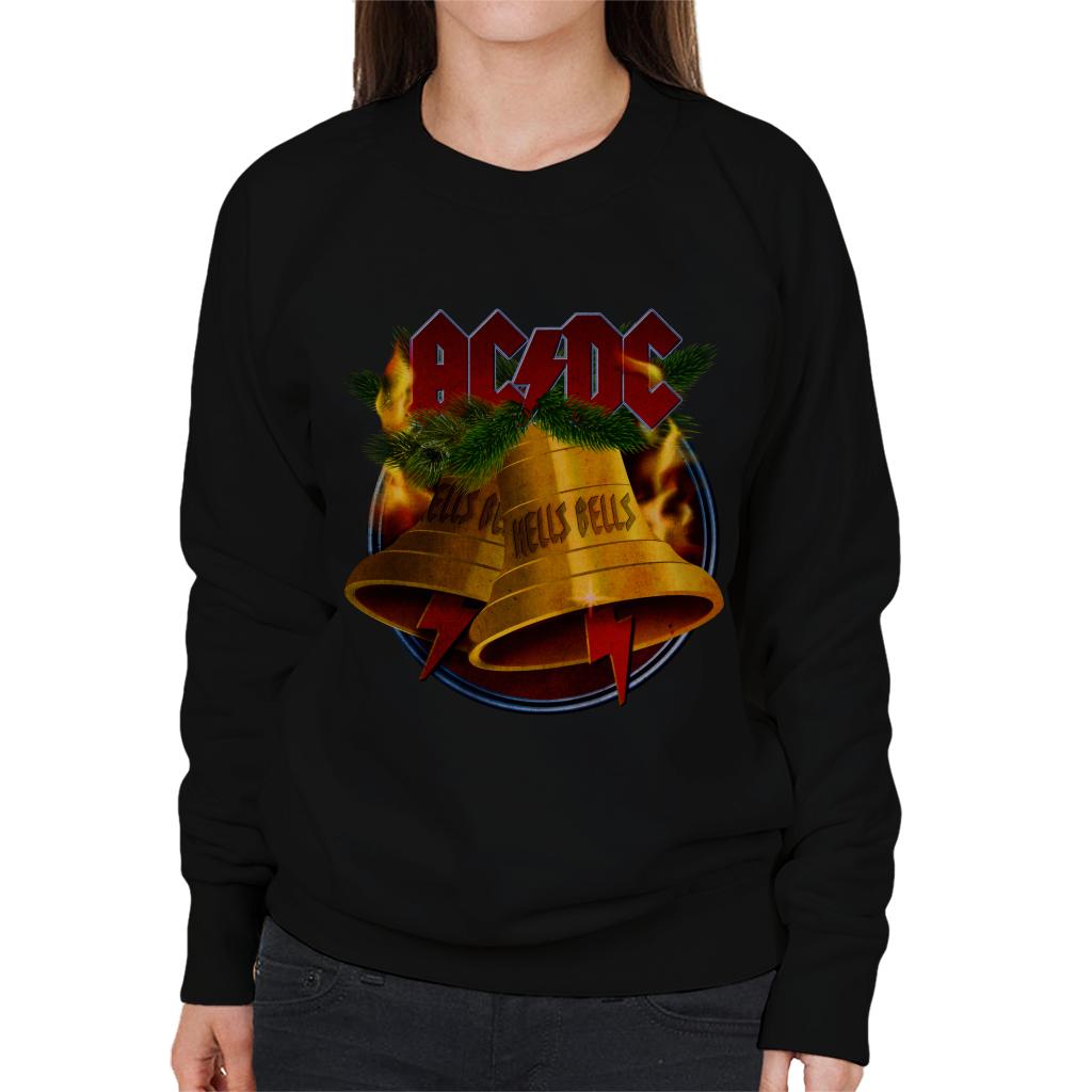 AC/DC Christmas Hells Bells Women's Sweatshirt