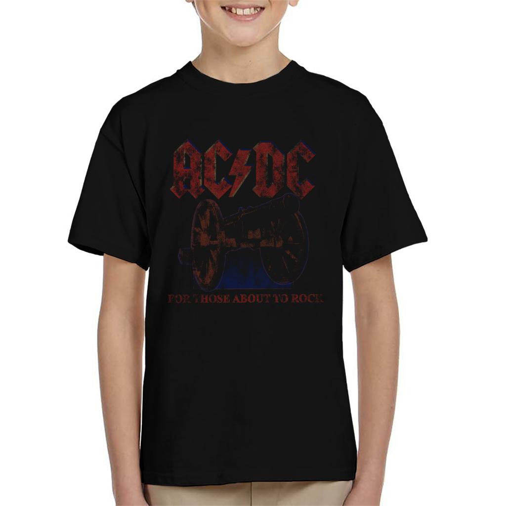 AC/DC Canon For Those About To Rock Kid's T-Shirt