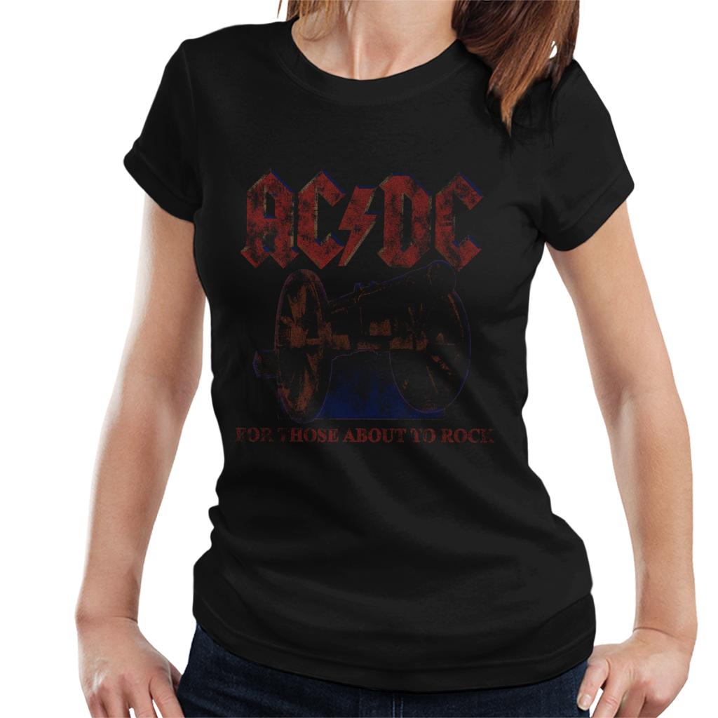 AC/DC Canon For Those About To Rock Women's T-Shirt