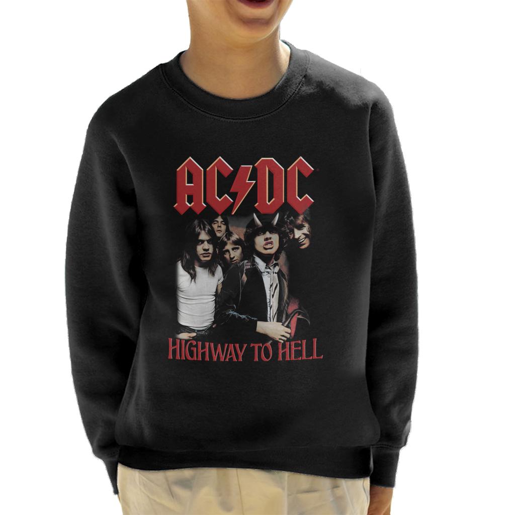 AC/DC Bandmates Highway To Hell Kid's Sweatshirt