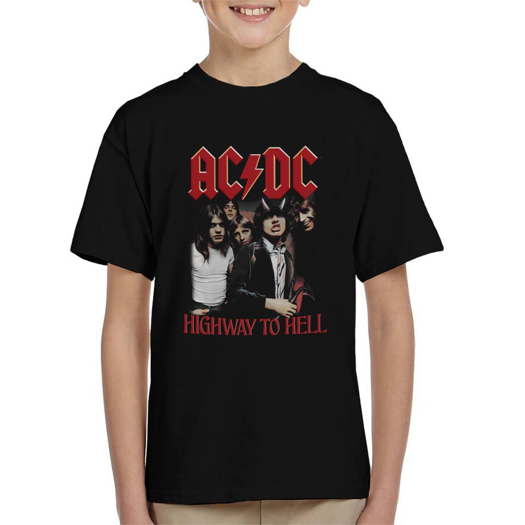 AC/DC Bandmates Highway To Hell Kid's T-Shirt