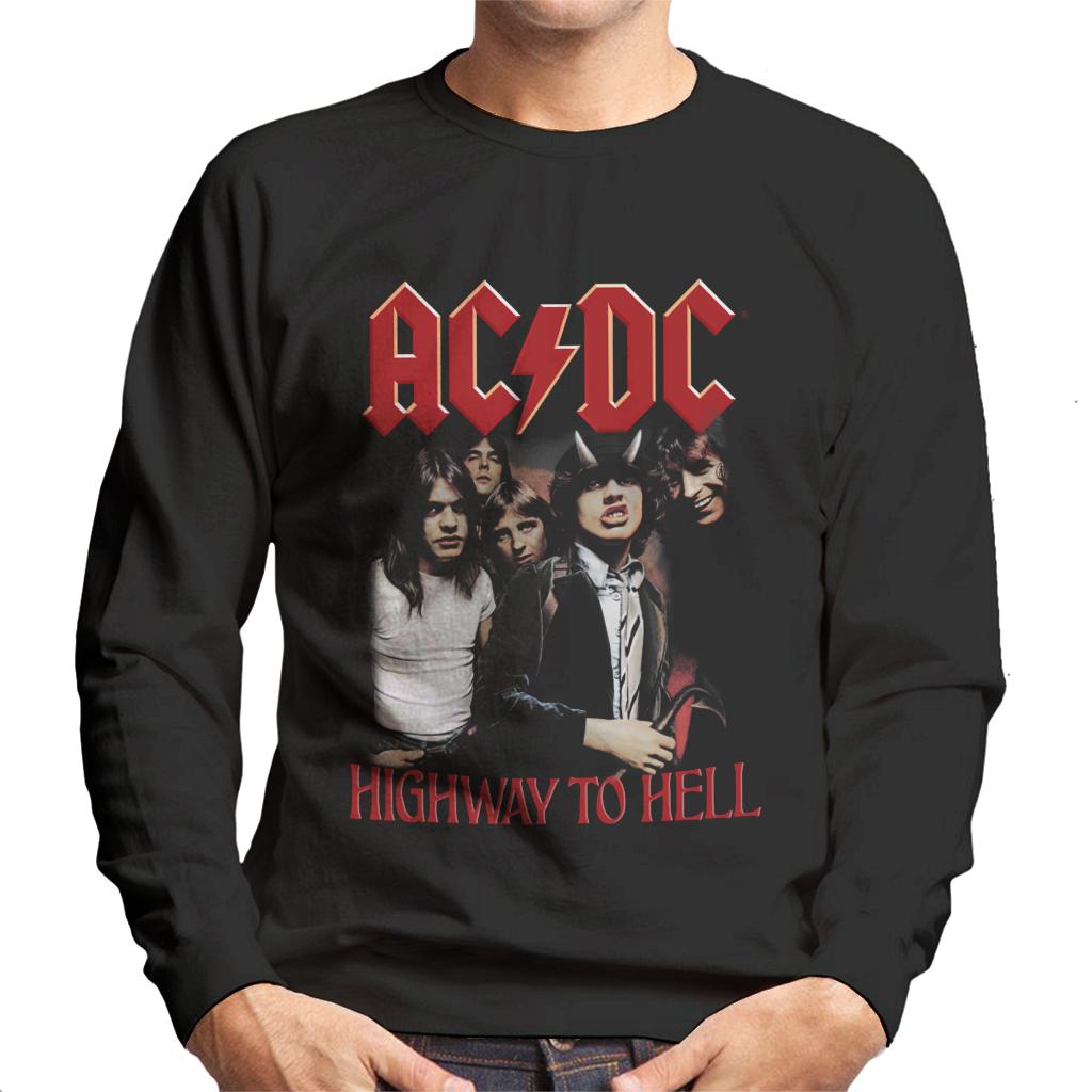 AC/DC Bandmates Highway To Hell Men's Sweatshirt