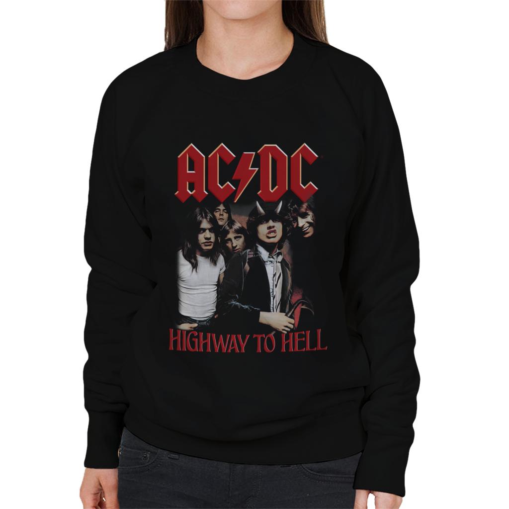 AC/DC Bandmates Highway To Hell Women's Sweatshirt