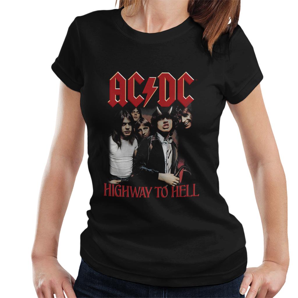 AC/DC Bandmates Highway To Hell Women's T-Shirt