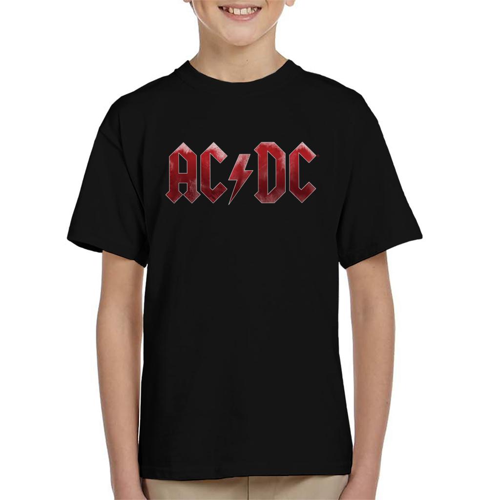 AC/DC Red Ice Logo Kid's T-Shirt