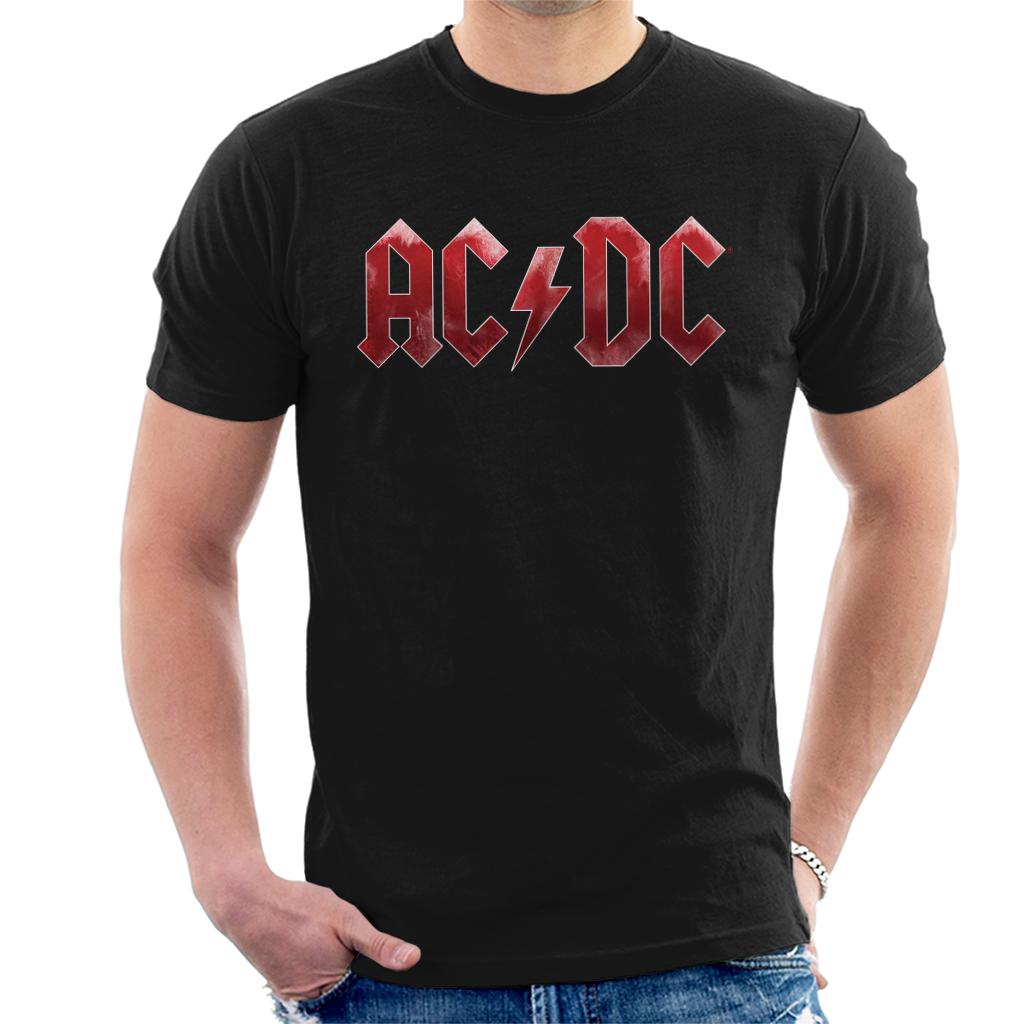 AC/DC Red Ice Logo Men's T-Shirt