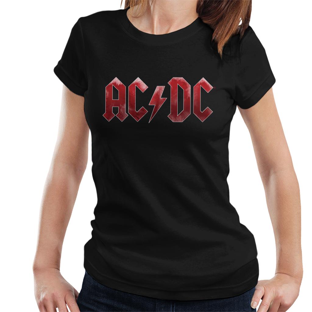 AC/DC Red Ice Logo Women's T-Shirt