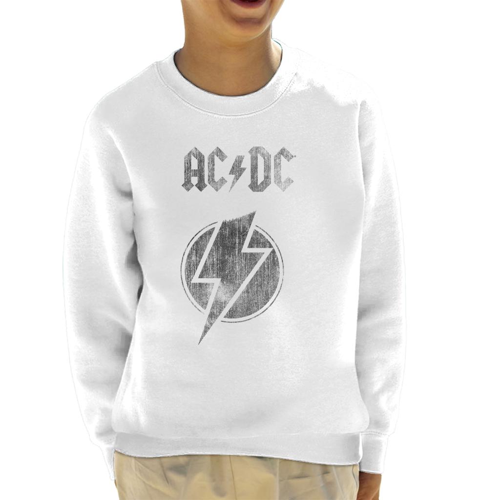 ACDC Logo Lightning Bolt Kid's Sweatshirt-ALL + EVERY