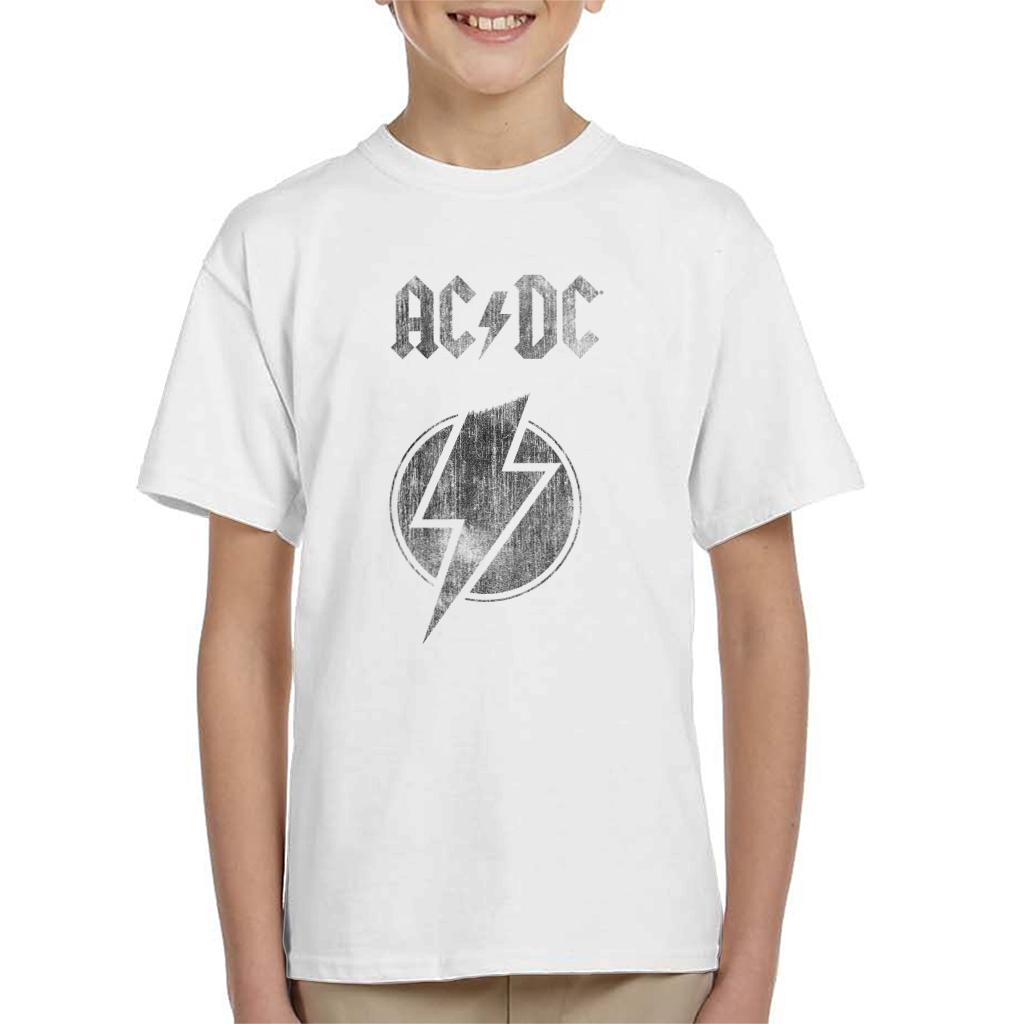 ACDC Logo Lightning Bolt Kid's T-Shirt-ALL + EVERY