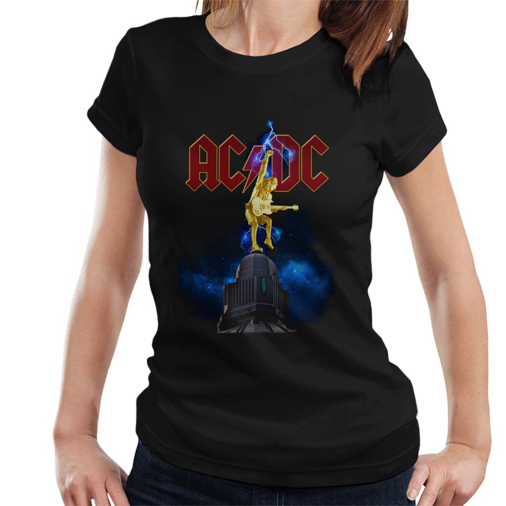 AC/DC Stiff Upper Lip Lightning Women's T-Shirt