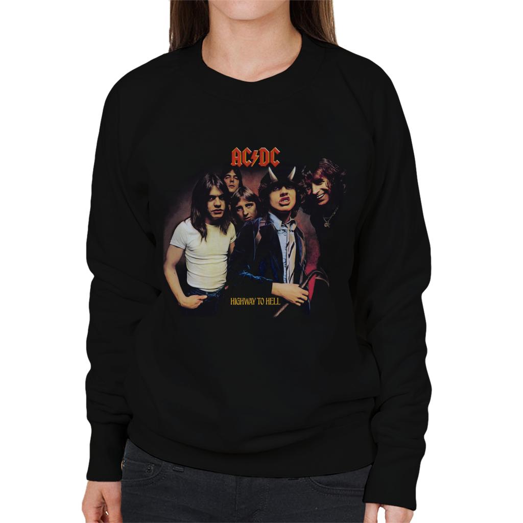 AC/DC Highway To Hell Bandmates Horns Women's Sweatshirt