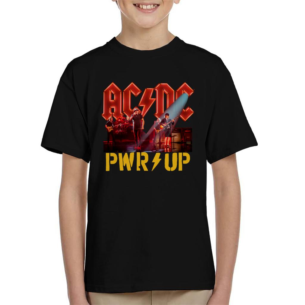 AC/DC Power Up Stage Lights Kid's T-Shirt