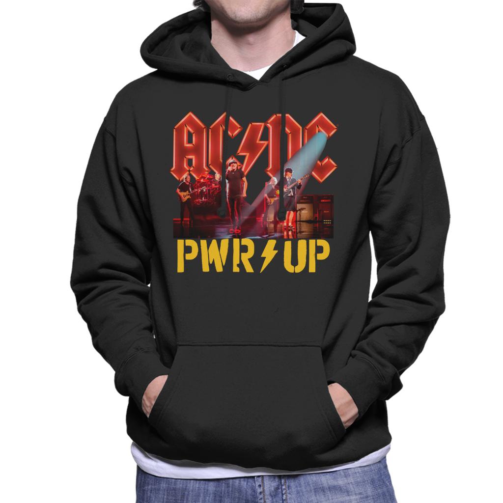 AC/DC Power Up Stage Lights Men's Hooded Sweatshirt