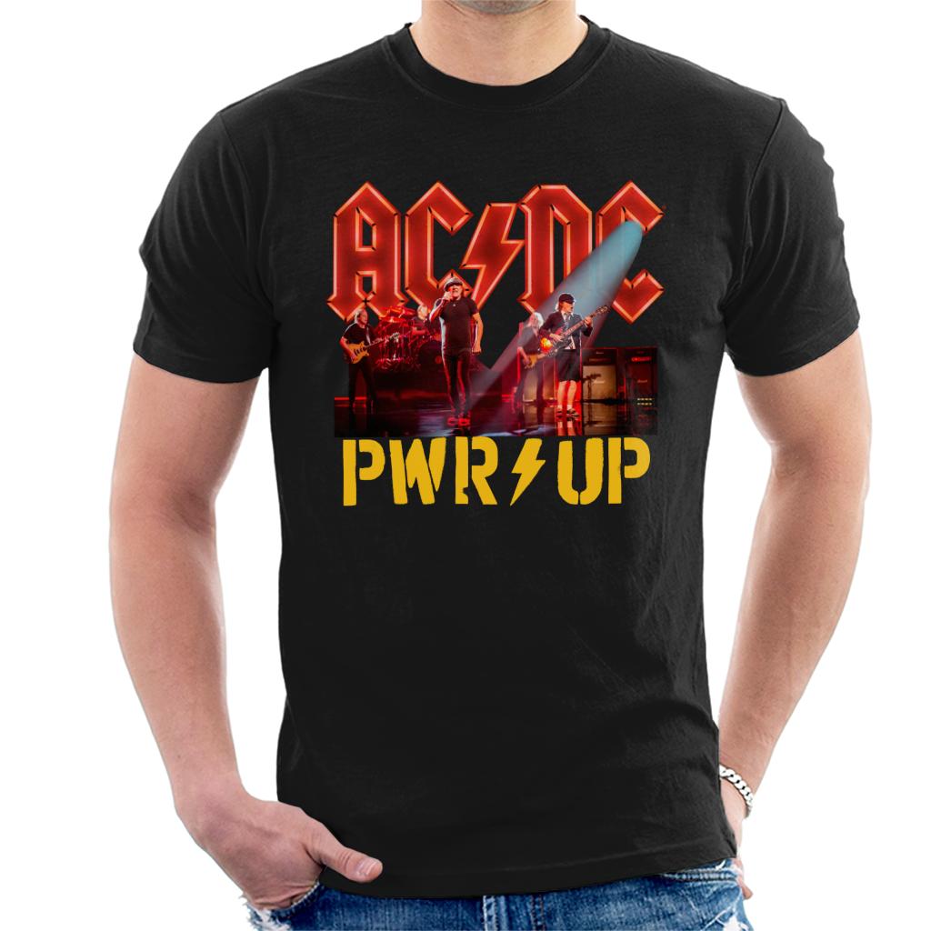 AC/DC Power Up Stage Lights Men's T-Shirt