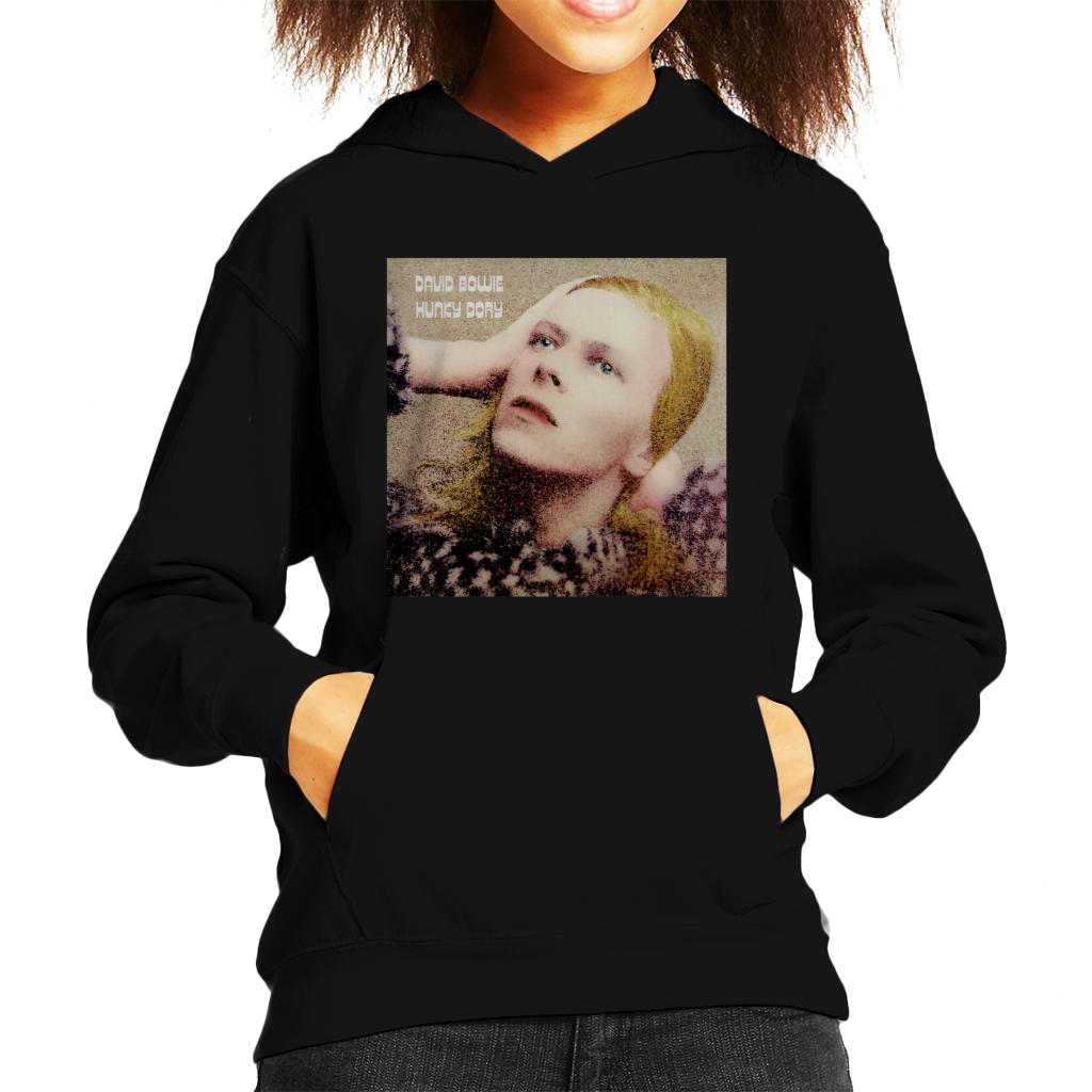 David Bowie Hunky Dory Album Cover Kid's Hooded Sweatshirt-ALL + EVERY