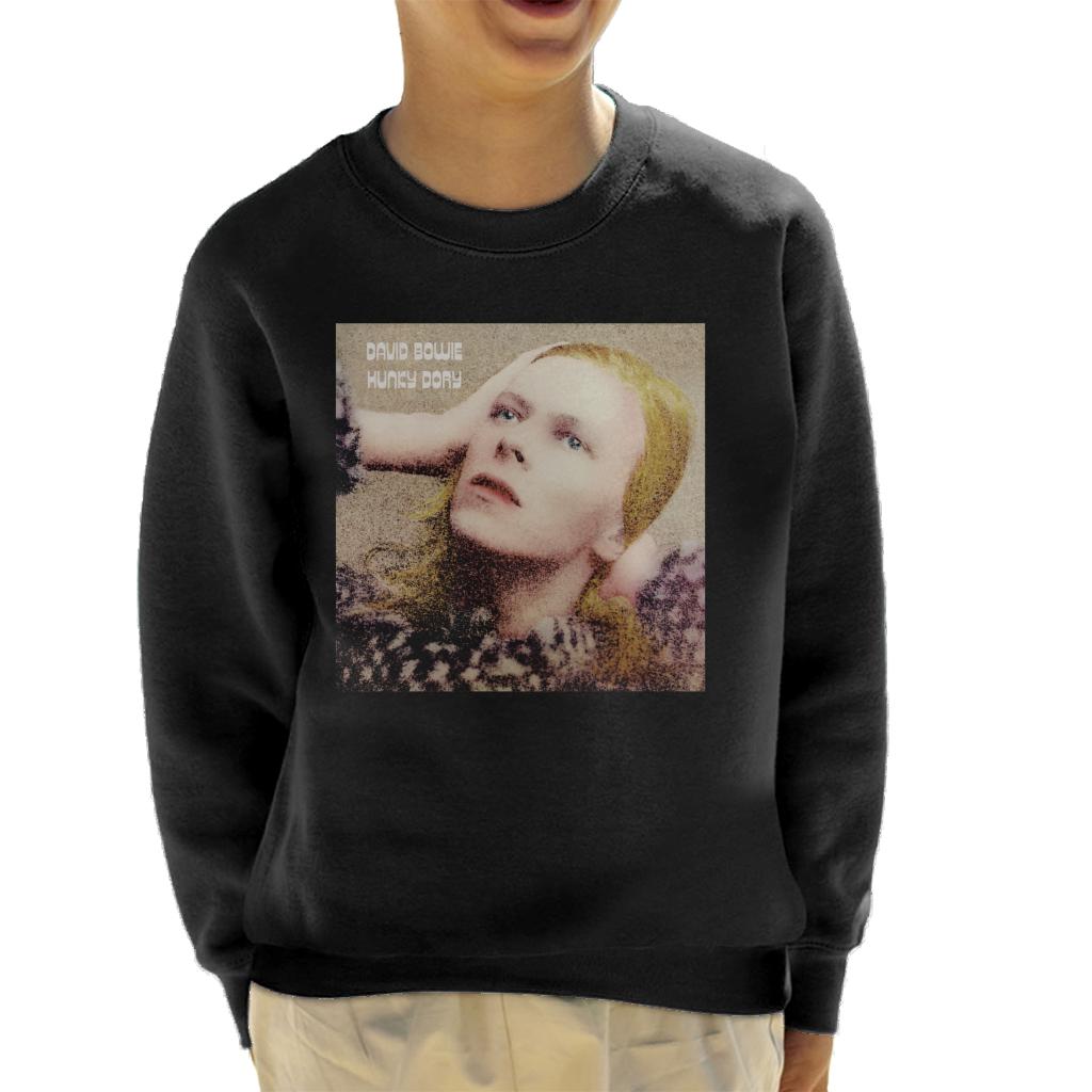 David Bowie Hunky Dory Album Cover Kid's Sweatshirt-ALL + EVERY