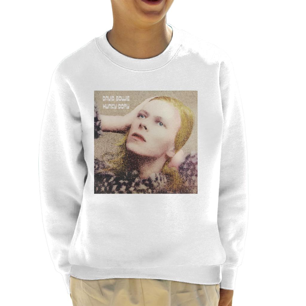 David Bowie Hunky Dory Album Cover Kid's Sweatshirt-ALL + EVERY