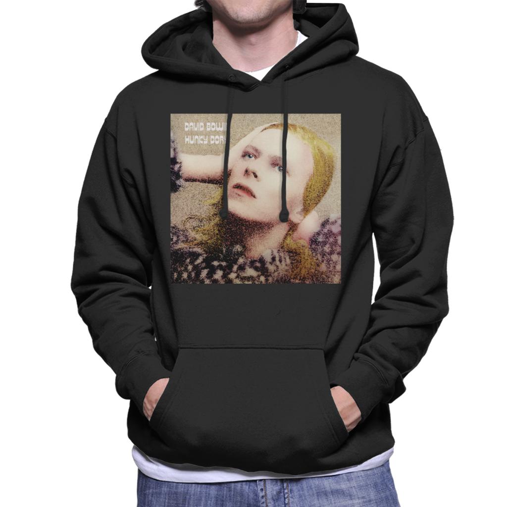 David Bowie Hunky Dory Album Cover Men's Hooded Sweatshirt-ALL + EVERY