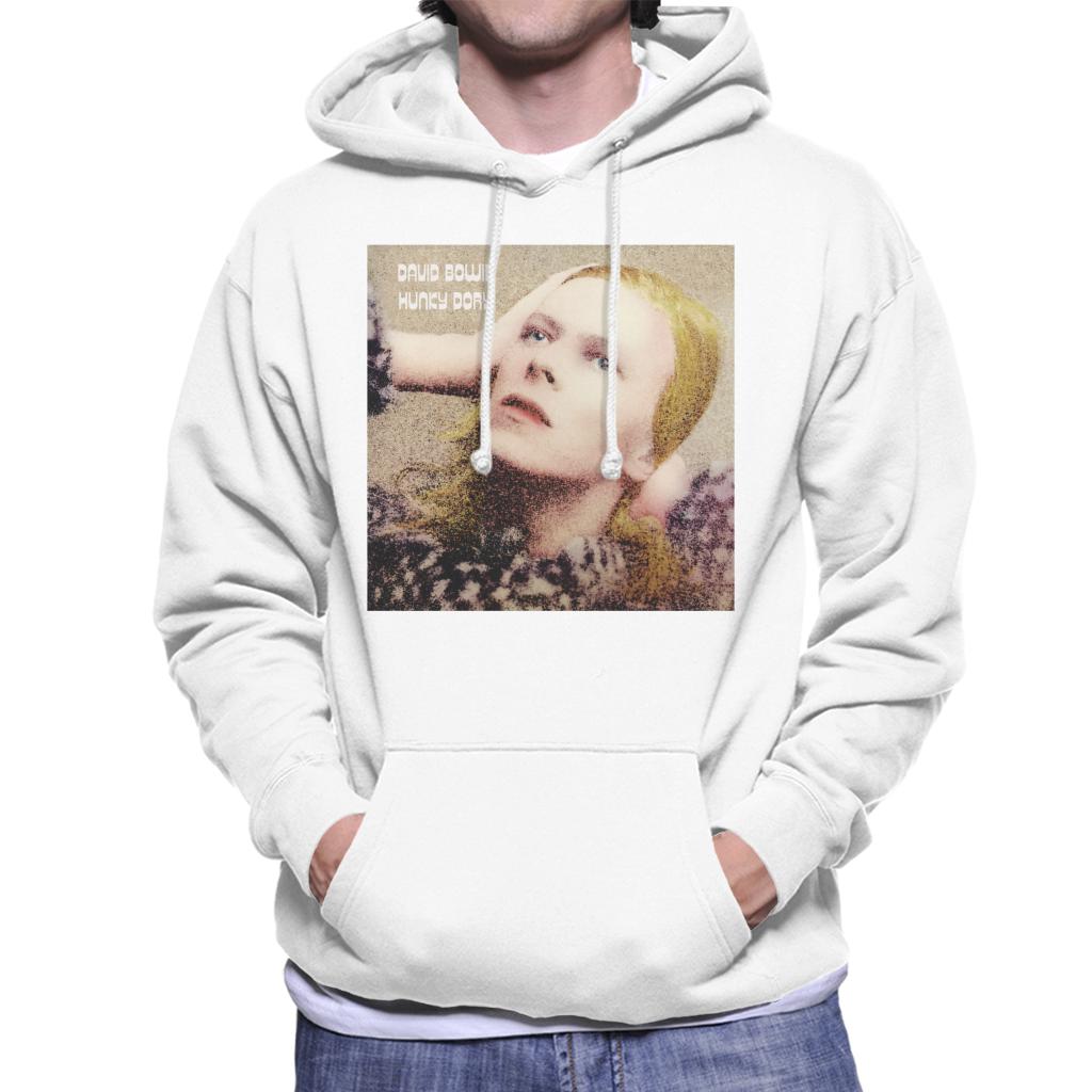 David Bowie Hunky Dory Album Cover Men's Hooded Sweatshirt-ALL + EVERY