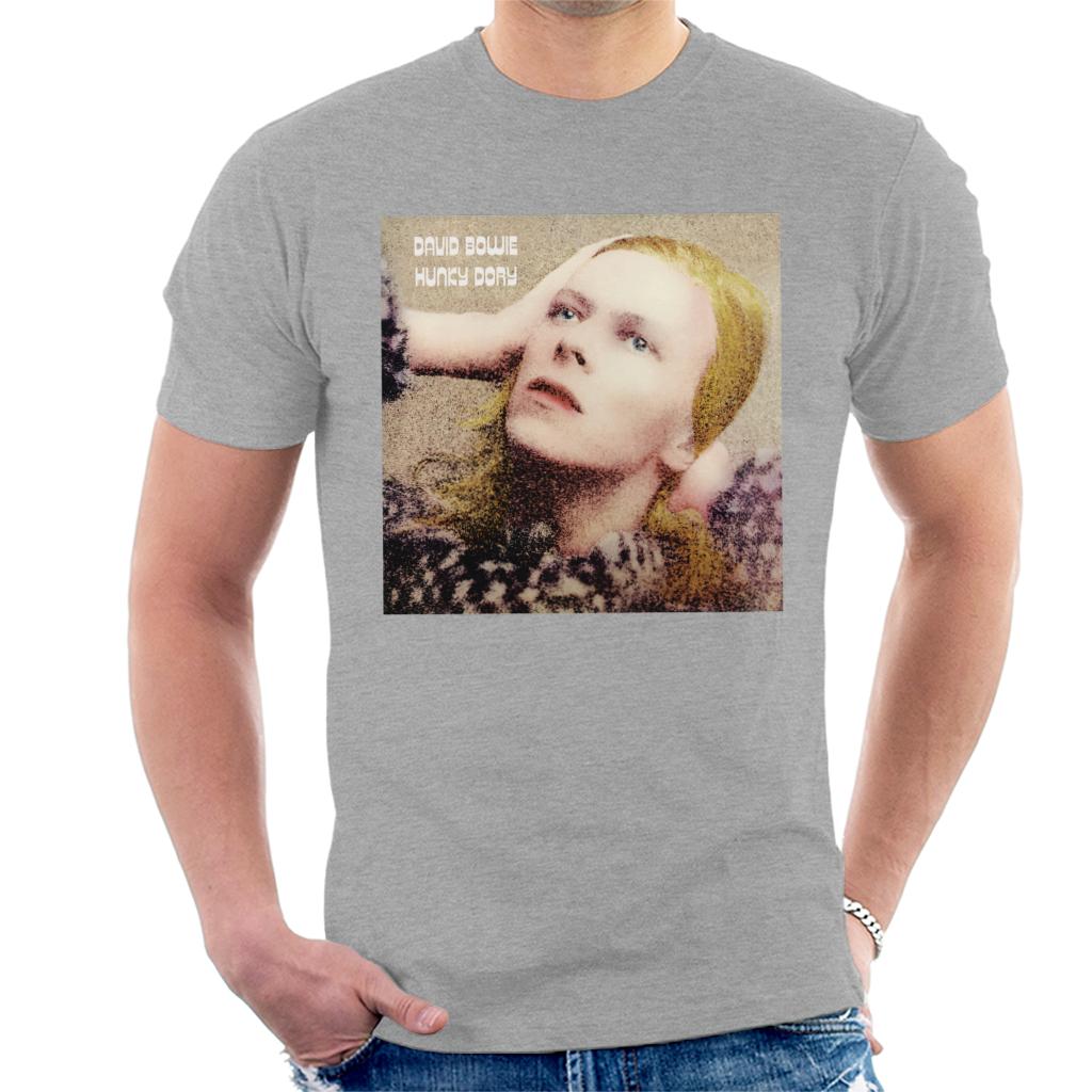 David Bowie Hunky Dory Album Cover Men's T-Shirt-ALL + EVERY