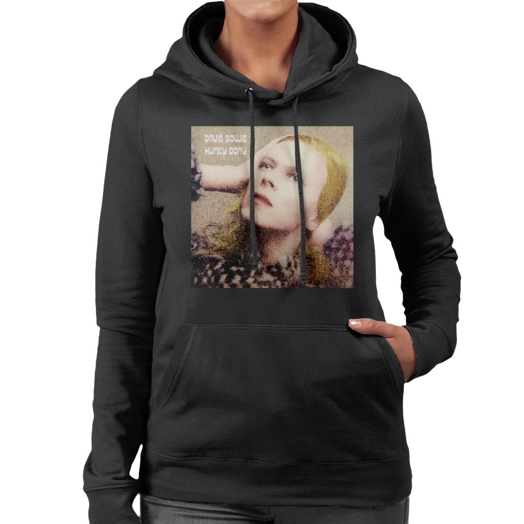 David Bowie Hunky Dory Album Cover Women's Hooded Sweatshirt-ALL + EVERY