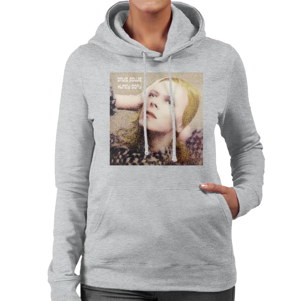 David Bowie Hunky Dory Album Cover Women's Hooded Sweatshirt-ALL + EVERY