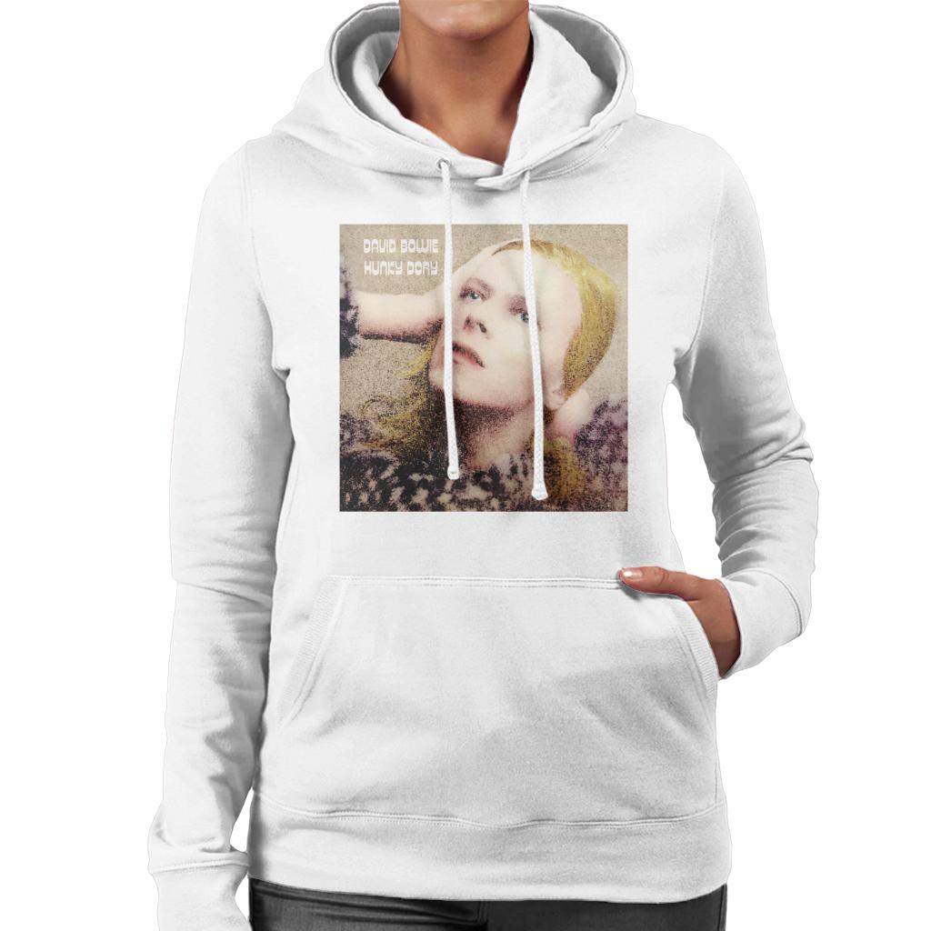 David Bowie Hunky Dory Album Cover Women's Hooded Sweatshirt-ALL + EVERY