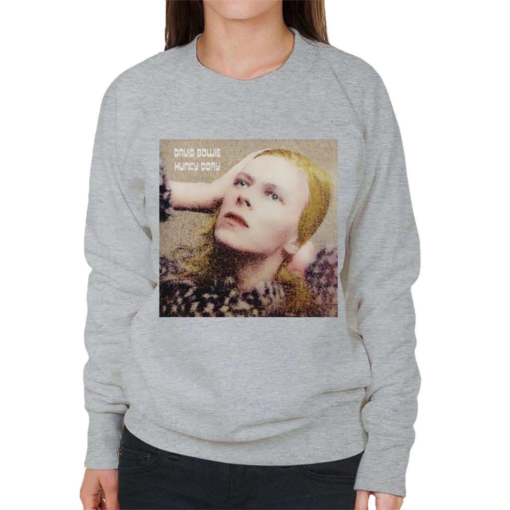 David Bowie Hunky Dory Album Cover Women's Sweatshirt-ALL + EVERY