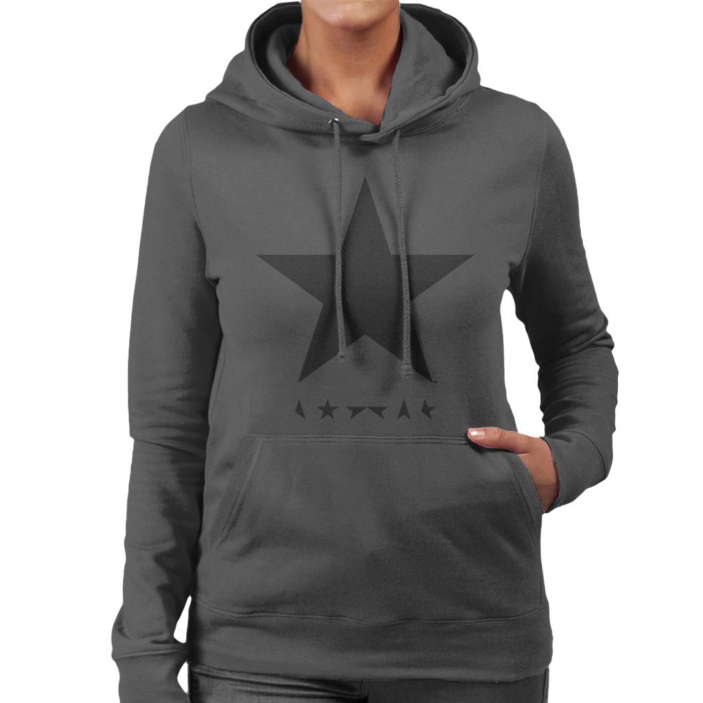 David Bowie Blackstar Album Cover Women's Hooded Sweatshirt-ALL + EVERY