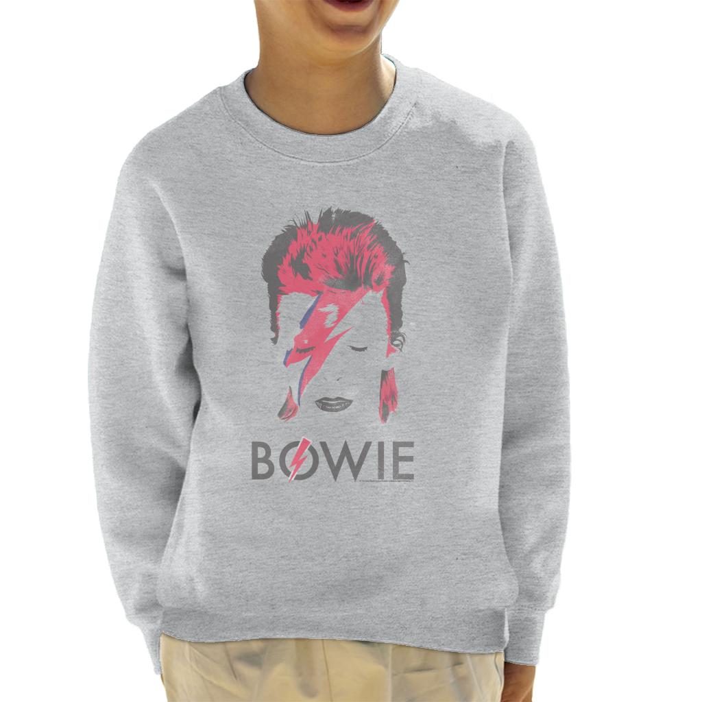 David Bowie Aladdin Sane Album Cover Kid's Sweatshirt-ALL + EVERY